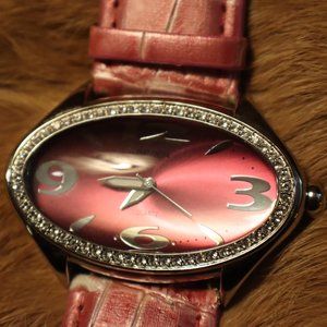 Gruen GR9015L Pink Oval Watch